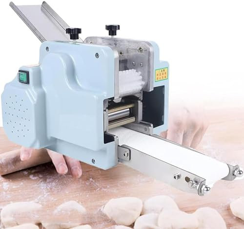 Hydravex Macchina per Ravioli elettrica Commerciale Automatica per Gnocchi Macchina per Gnocchi elettrica Macchina per Impasto per Gnocchi con 3 stampi per pressa per Gnocchi, 50-60 Pezzi/min