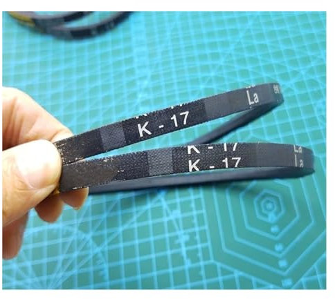 Keilriemen Zahnriemen 2 Stücke K14 Keilriemen Dreiecksriemen Für Tischbohrmaschine Verpackungsmaschine K15 K16 K18 K19 K20 K21 K22 Antriebsriemen Übertragungsriemen(K18)