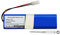 K KYUER 3200mAh Rechargeable Saugroboter Ersatzakku für Qihoo 360 S6 S8 Rowenta X-Plorer Serie 75 X-Plorer 75s+ X-Plorer Serie 95 Robot Vacuum Cleaner with Tools
