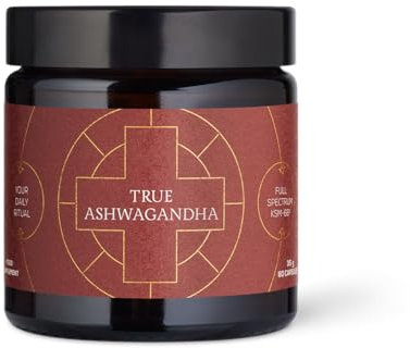 Ancient + Brave Organic Ashwagandha Capsules | 600mg | Stress Relief, Immune Support & Cortisol Reduction | 60 Vegan Capsules for Balance, Energy, & Endurance
