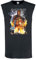 Amplified Mens The Wicker Man Iron Maiden Sleeveless Tank Top (S) (Charcoal)