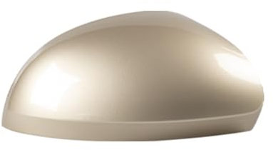 Kompatibel Mit VW Für Tiguan Für Sharan Auto-Rückspiegelabdeckung Auto Für Außenspiegelabdeckungen Kappen Türspiegelabdeckungen Kappen Rückansichtskappe Spiegelkappen Rückspiegel(Light Gold Right)