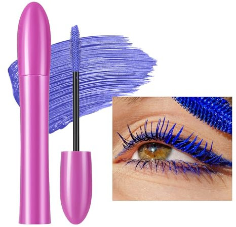 Vawolecy Volume Color Mascara, Allungante e Arricciante, Resistente all'Acqua e Antismudge - Mascara Colorato per Ciglia, Trucco da Palcoscenico per Feste e Cosplay per Donne e Ragazze