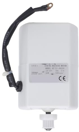 Nähmaschinenmotor, Leistungsstarker Ausgangsnähmaschinen -Elektromotor 50 Hz 90 W 5500 U/Min Elektromotor Austausch für Gerade Kurvenstichsämming
