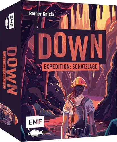 Down – Expedition: Schatzjagd. Das spannende Familienspiel für 2 bis 5 Personen ab 8 Jahren
