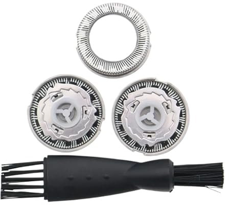 3-teiliger Ersatzkopf, Kompatibel Mit Philips, HQ3, HQ56, HQ55, HQ5401, HQ5413, HQ5421, HQ5426, HQ5430, HQ5625 Klinge