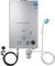 Calentador de Gas GLP Propano 8L, 16KW Calentador de Agua de Gas on Cabezal de Ducha, Calentador de agua Propano Sin Tanque para El Hogar para Hogares, para camping, ducha de caballos