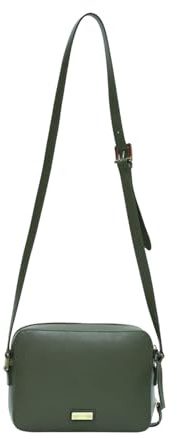Biba Womens Leather Rachel Cross Body Bag Khaki