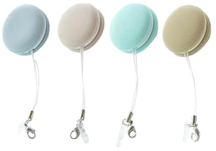 Agwuoetr Lot de 4 brosses nettoyantes préservées pour téléphone portable et lunettes, macaron