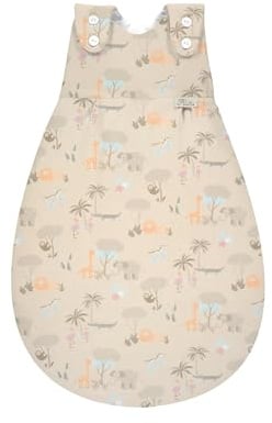 Alvi Baby-Mäxchen Außensack Bio-Baumwolle | Baby Schlafsack mit 2.5 TOG aus Bio-Baumwolle für Sommer und Winter als Ganzjahresschlafsack für Kleinkinder