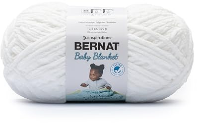 Bernat Baby Blanket 300g - White, 161104-4005