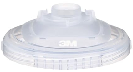 3M PPS Serie 2.0 belüftete Sprühbecher-Deckel, 26265, für große/Standardgröße mit 200-Mikron-Filtern für Automobil, Lackautos, Möbel, Haus und mehr