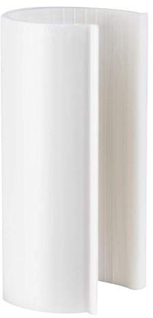 Snap Clamp EZ White 1/2 Inch X 4 Inches Wide for 1/2 PVC Pipe 10 per Bag