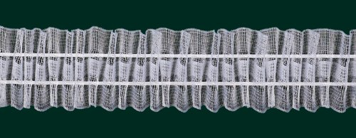 Ruther & Einenkel Gardinenband, PES, halbtransparent, 2000 x 2.6 x 0.1 cm, 10