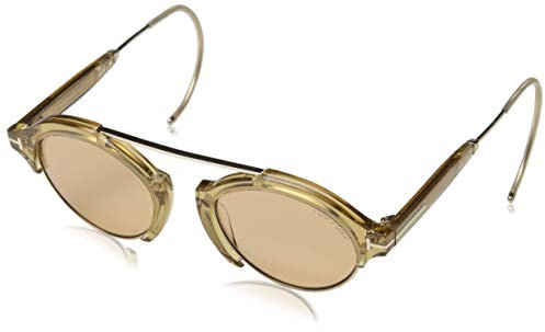 Tom Ford Sonnenbrille FT0631 45E 49 Occhiali da Sole, Oro (Gold), 49.0 Unisex-Adulto