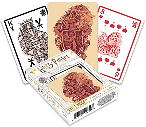 Aquarius Harry Potter Spielkarten Gryffindor, Mehrfarbig, 52439
