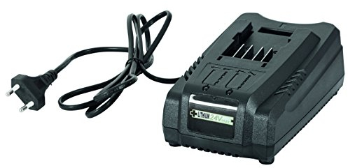 Grizzly Tools Chargeur Rapide 2420, Compatible avec Les Batteries 2,0 Ah et 4,0 Ah de la série Grizzly 24 V