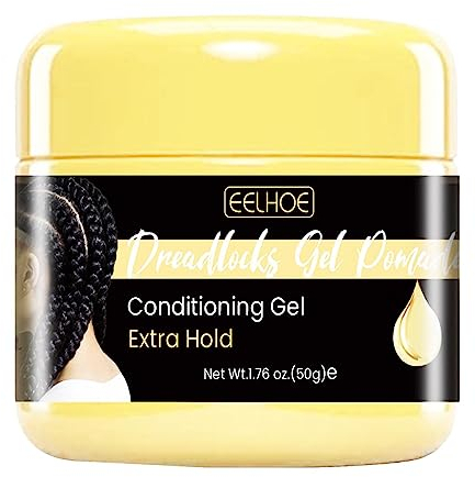 Ampro Shine 'N Jam Conditioning Gel, Extra Hold, Strong Hold Hair Pomade, Hair Shine Wax Like Flake Hair Gel, 50g