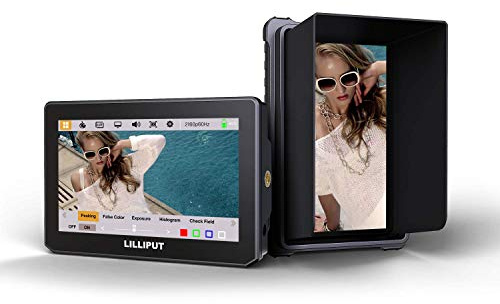 LILLIPUT 5 pollici T5 Touch On-Camera FHD Supporta HDMI 2.0 4K 60Hz con picco, esposizione, HDR e LUT 3D