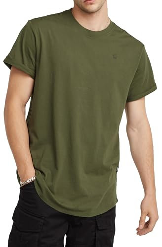 G-STAR Herren Lash Jersey T-Shirt, Grün (Combat D16396-B353-723), L