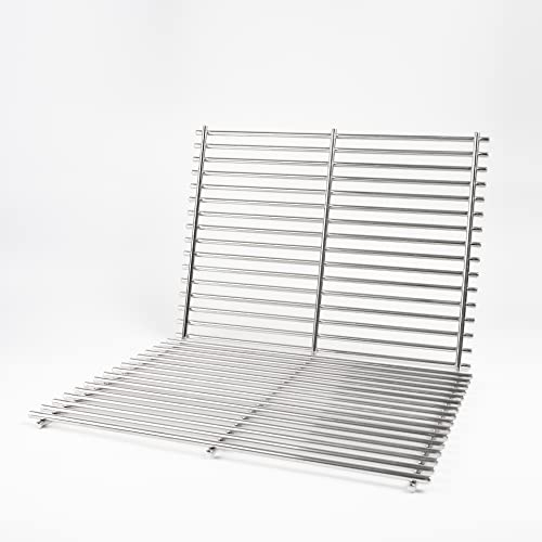 LOKHING 7527 44CM Grille de Cuisson pour Weber Spirit I & II 300, E-310, E-320, S-310, S-320, Weber 700/900, Acier Inoxydable Barbecue Grille Pièces Détachées pour Weber 7525