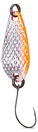 Iron Trout Deep Spoon 4g Forellenblinker, Sänger Farbe:Metallic Silver