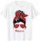 Maroc fille marocaine fille marocaine femme drapeau T-Shirt