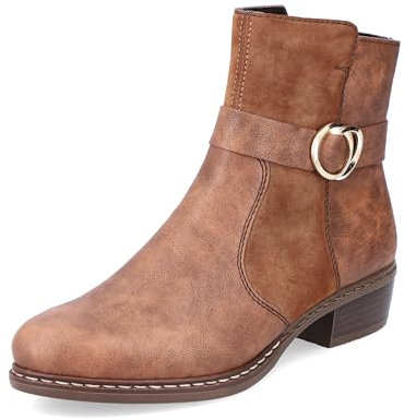 Rieker Damen Stiefel Y0873-22 braun Gr. 41