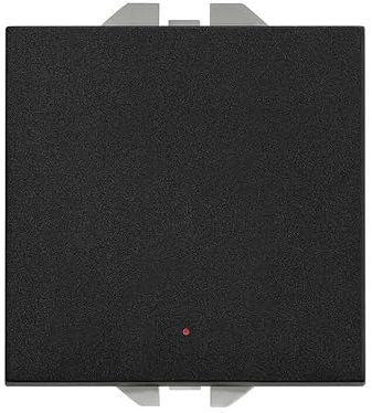 Interruptor bipolar pilotoanchoSimon 20000134-098 Simon 270 Negro