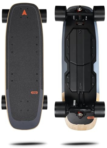 MEEPO Mini Electric Skateboard with Remote, 28 MPH Top Speed, 11 Miles Range,330 Pounds Max Load, Maple Cruiser for Adults and Teens, Mini5