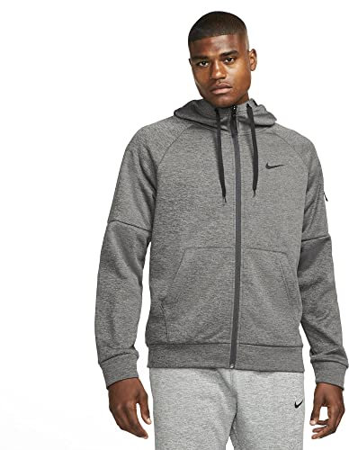 Nike Therma Therma-FIT Fitness-Oberteil mit durchgehendem Reißverschluss für Herren, DQ4830