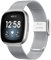 VELULYX Métal Bracelet compatible avec Fitbit Versa 3/Fitbit Sense, bracelet de remplacement en acier inoxydable pour Fitbit Versa 4/Fitbit Sense 2 Smartwatch