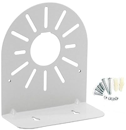 Universal Wall Mount Bracket Base Set L Type Metal Easy To Operate For CCTV PTZ Dome Camera Ceiling Mounting Security Camera Base Mount Easy To Use Sutiable For CCTV PTZ Dome Camera Ceiling Mounting