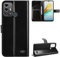 Magnetica Libro Flip Cover Compatibile con ZTE Blade A53 Pro Custodia, Semplice Cellulare Portafoglio Antiurto Pelle PU/TPU Custodie