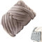 250g Sperriges Kern Garn, Grobes Baumwolle Polyester Garn, Armstricken Roving Garn Häkeln, Weiches Umherziehendes Schlauchgarn, Füllung Baumwollgarn Für DIY Haustier Bett Sofa Decke (Color : 2#, Siz