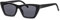 Primetta Damen Cateye Sonnenbrille/Trendige Sonnenbrille im Retro Vintage Look/100% UV-Schutz F2513324