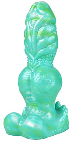Bad Dragon - Hokobru Dildo Analplug realistischer Dildo mit Saugnapf Sexspielzeug unisex vaginal und anal Sextoy Monster Fantasy (Azure Dragon)