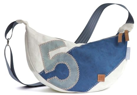 Crossbody Schultertasche Roop Moonbag, recyceltes Segeltuch