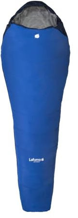Lafuma - Active 10° – Schlafsack für Erwachsene mit Kompressionsbeutel – Synthetik – wasserabweisend – Komforttemperatur 12 °C – Blau