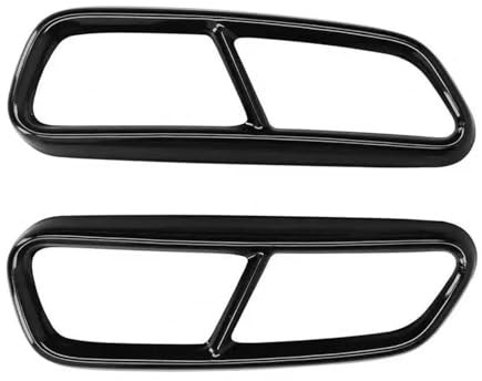 IBNA Auto Endrohre Für A-UDI A6 C7 2016 2017 2018 Auspuffblende Ersatz Auspuffrohrschutz