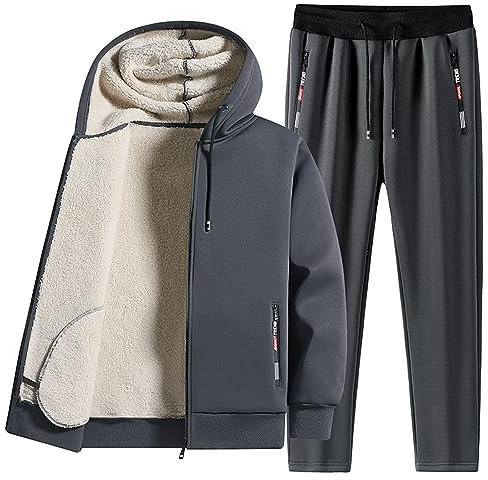 Herren-Winter-Fleece-Plus-Dicker, lässiger Sport-Trend-Lamm-Fleece- in Übergröße Weste Herren Gürtel Key Sticker Wellness Anzug Für Anzug Witzig