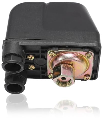 GNXfixt Druckschalter für Wasserpumpe, Druckschalter für Wasserpumpe, 1,0 – 5,0 bar, ZG1/4“G1/4”Zoll, Schnittstellengewinde