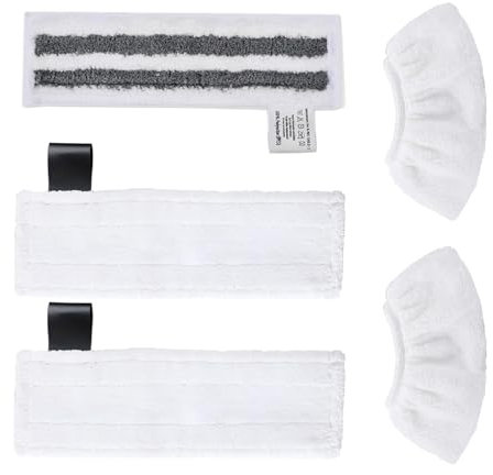 5 chiffons en microfibre, compatibles avec les nettoyeurs vapeur Karcher SC1 SC2 SC3 SC4 SC5