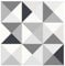 Superfresco Easy Polygone Black and Grey Geometric Wallpaper (was £17.99)
