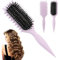 Haarspangen damen, Curl Hair Brush, Haarbürste, lockenbürste,Curl Define Styling Brush, Etangling Hair Brush for Women, Shaping and Defining Curls for Women(Lila)