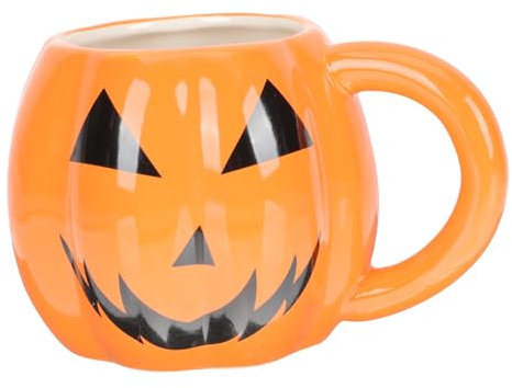 MAGICLULU Ceramic Pumpkin Mug Christmas Decor Love Funny Cup Fall Tea Mug Hello Autumn