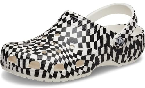Crocs Crocband II Sandalen PS K, Unisex-Kinder, Kariert, 41 EU
