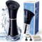 Ohrenschmalz Entferner Ohrenreiniger mit Integriertem Doppeltank, Sicherer Ohrenreiniger mit Smart Wassertemperatursensor, Ohrenreiniger für Erwachsene IPX7 Wasserdicht, Schwarz Blau