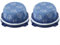 Piezas de filtros de vacío para aspiradora SAMSUNG Jet 75 Jet 75+ Jet 60, filtro lavable reutilizable DJ97-02649A pieza de repuesto (paquete de 2)