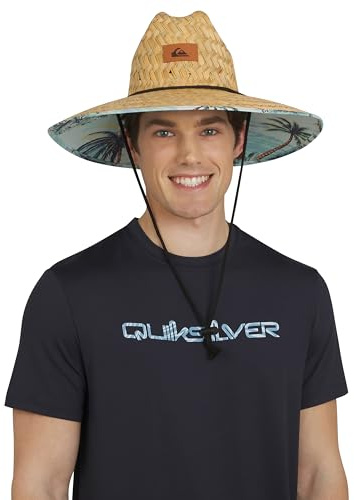 Quiksilver Wide Brim Outdoor Sun Protection Lifeguard Sombrero para el Sol para Hombre